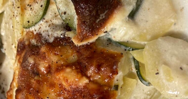 Kartoffelgratin mit oder ohne Zucchini