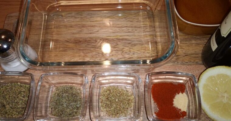 Standardmarinade für Grillfleisch – passt eigentlich immer