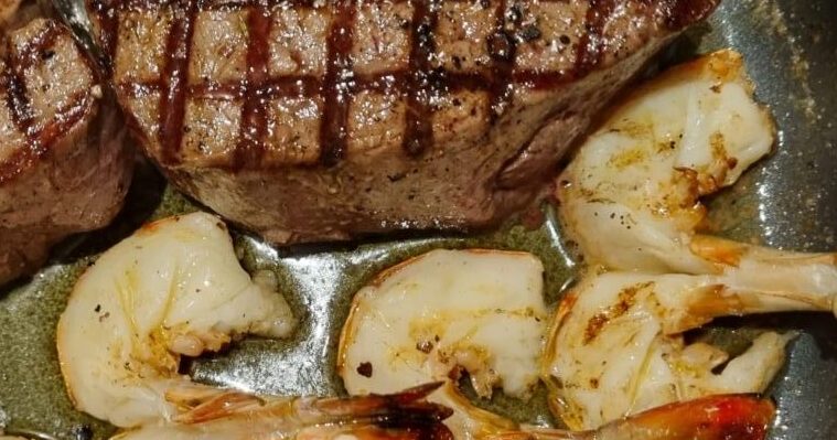Surf & Turf – Garnele meets Chateaubriand