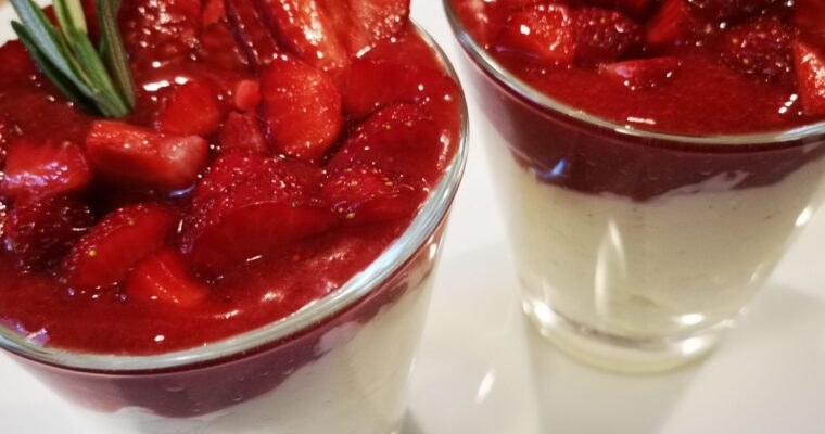 Mascarponecreme mit Erdbeeren